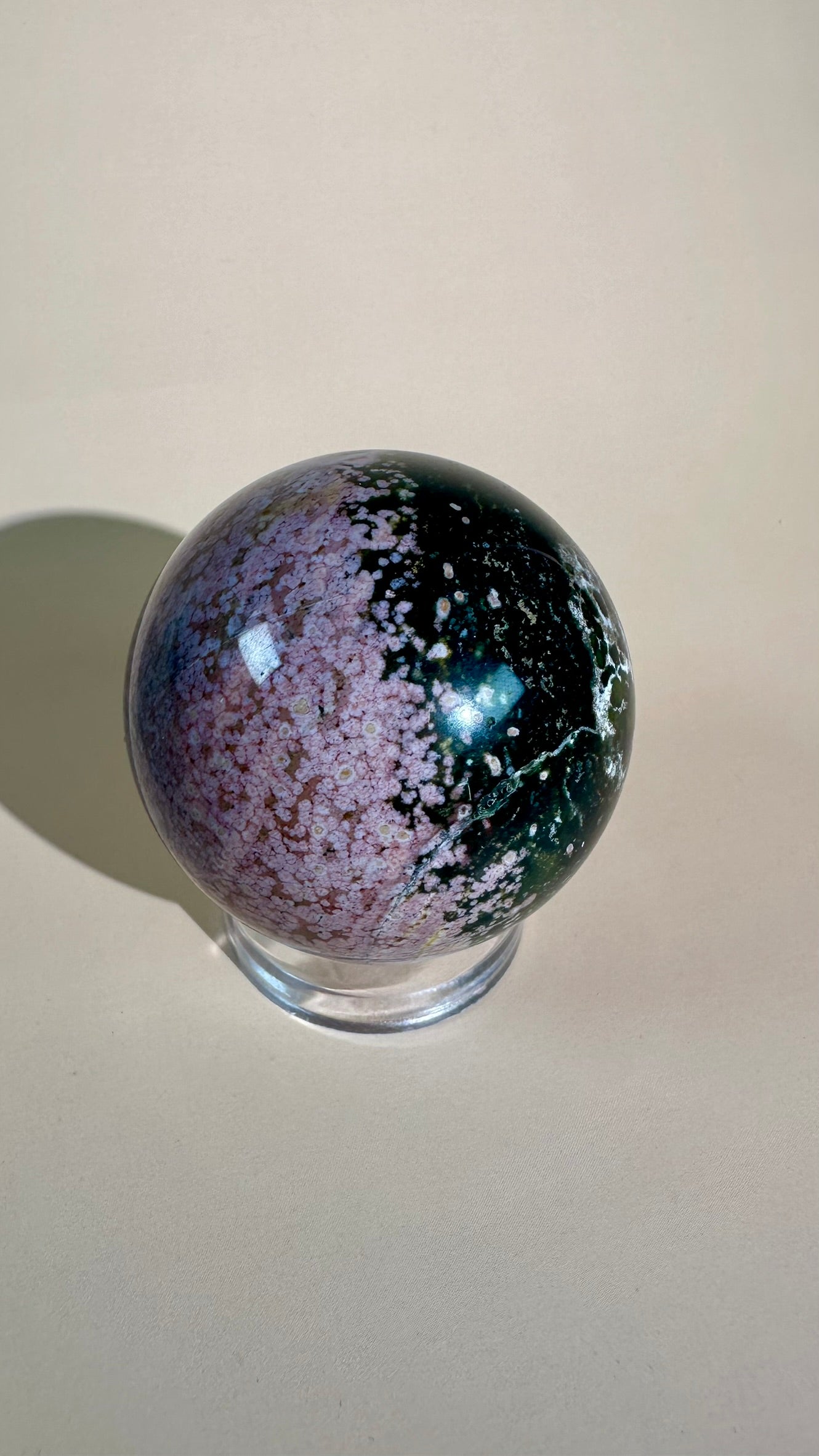 Unicorn Jasper Sphere – Option F