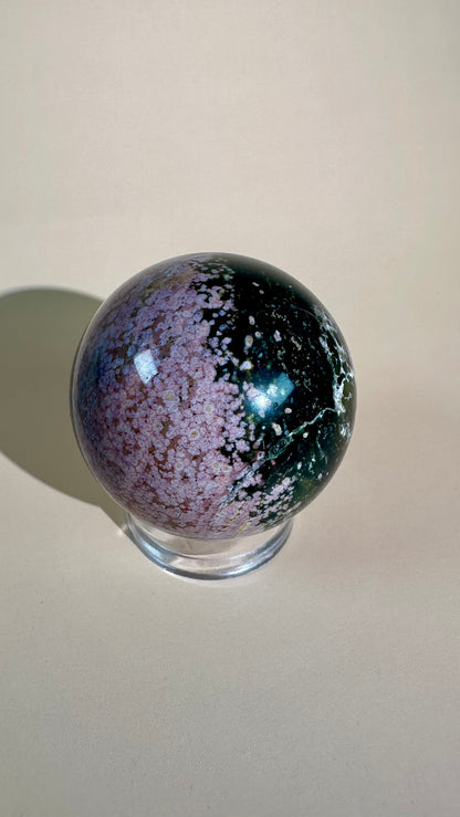 Unicorn Jasper Sphere – Option F