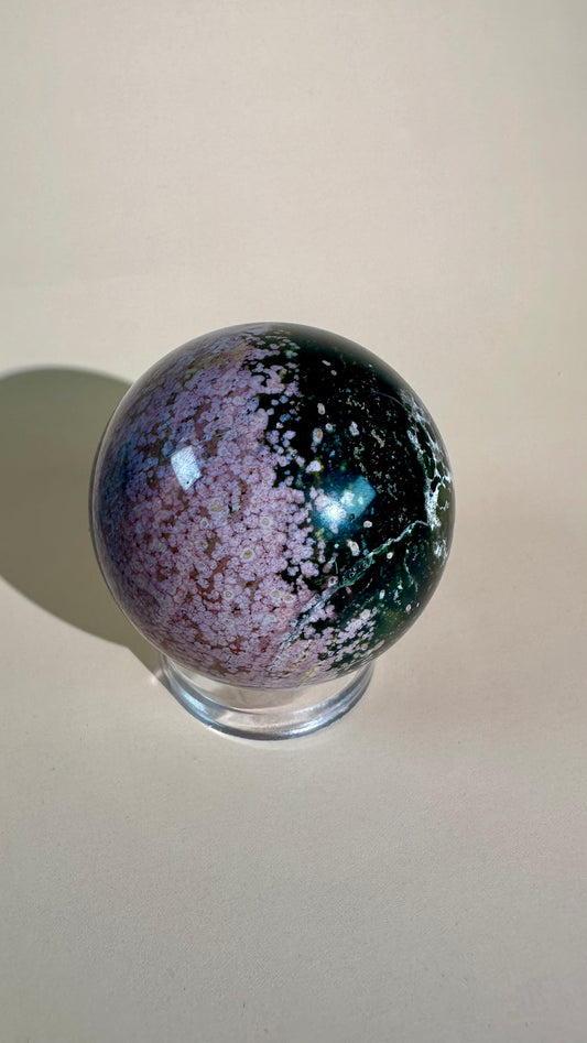 Unicorn Jasper Sphere – Option F