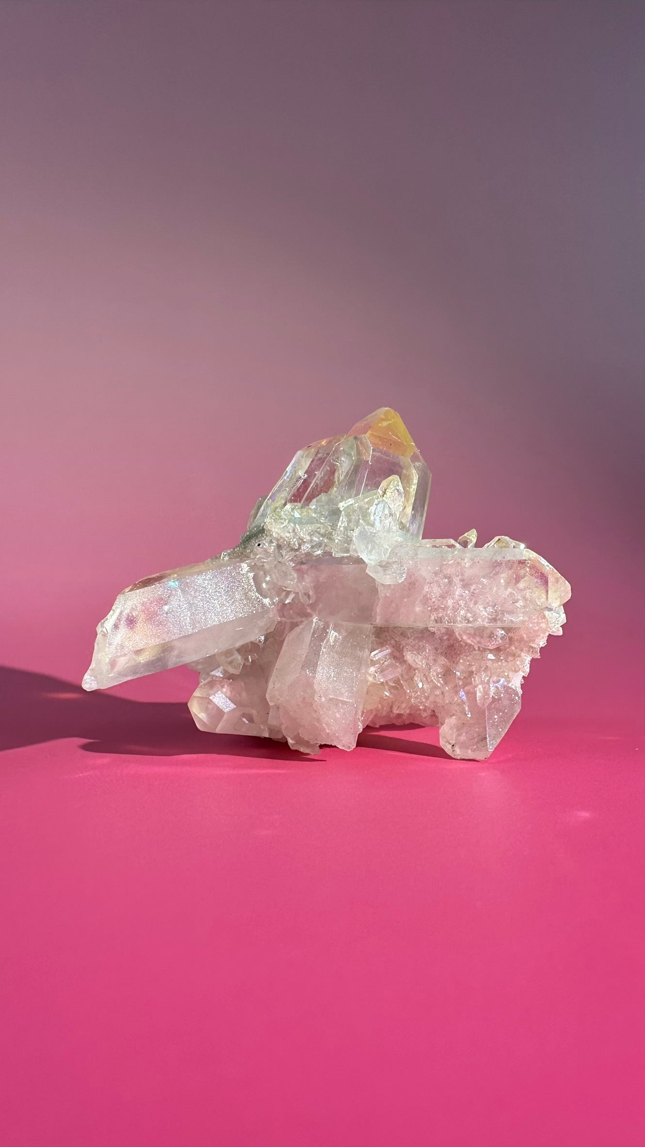 Angel Aura Quartz Cluster – Option E