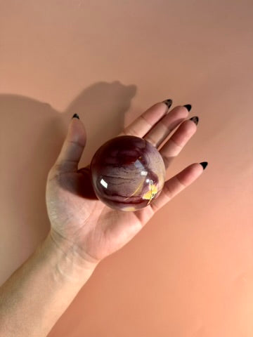 Mookaite Jasper Sphere – L
