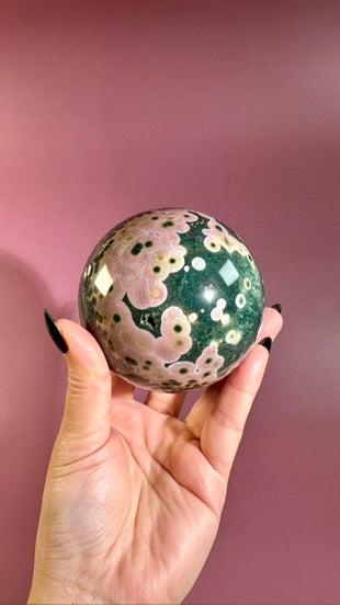 Ocean Jasper Sphere – Option  C