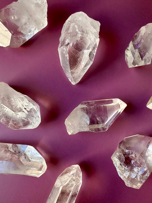 Large Clear Quartz Rough Point