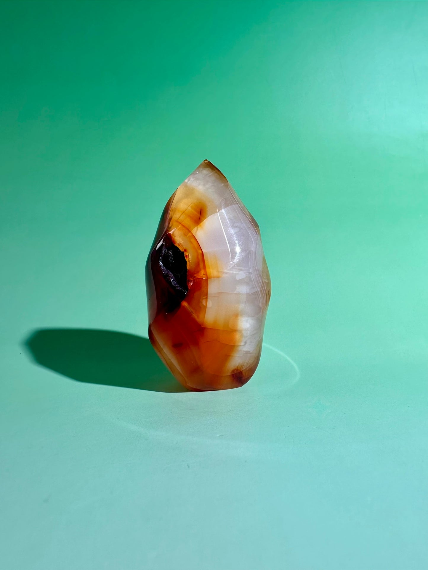 Carnelian Flame – Option B | Creativity, Passion & Joyful Energy