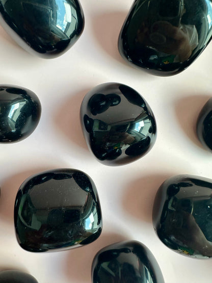 Black Obsidian Tumble