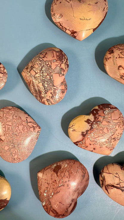 Desert Jasper Heart (Madagascar)