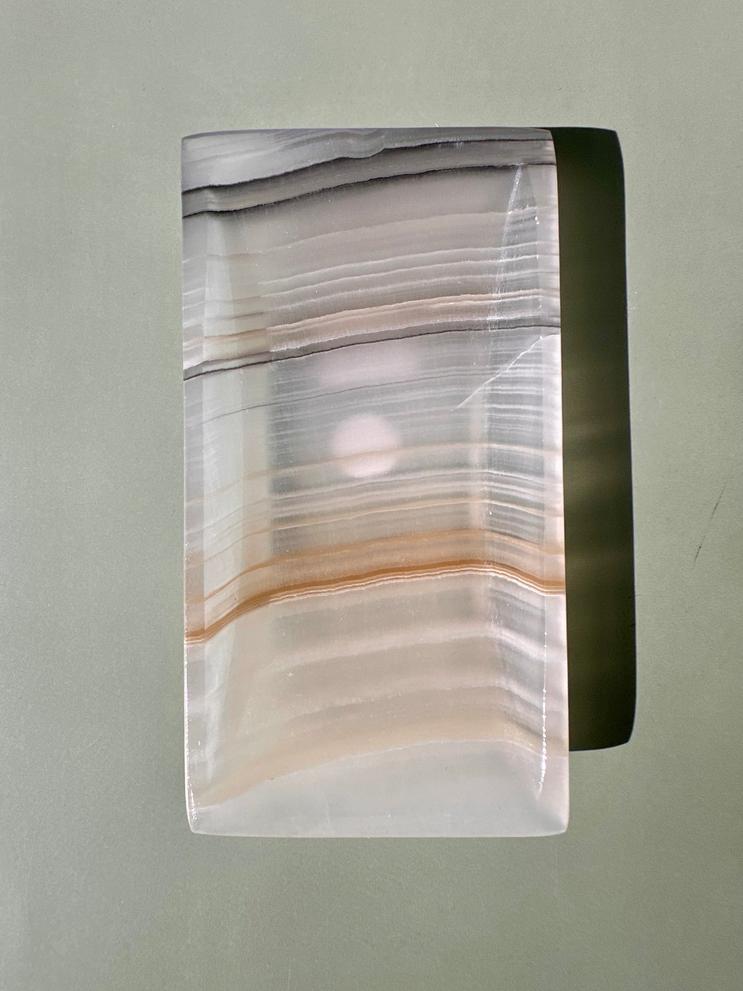 Banded Onyx Rectangular Dish