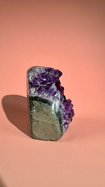 Small Uruguayan Amethyst Cut Base – Option F