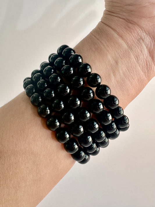 8mm Black Tourmaline Bracelet