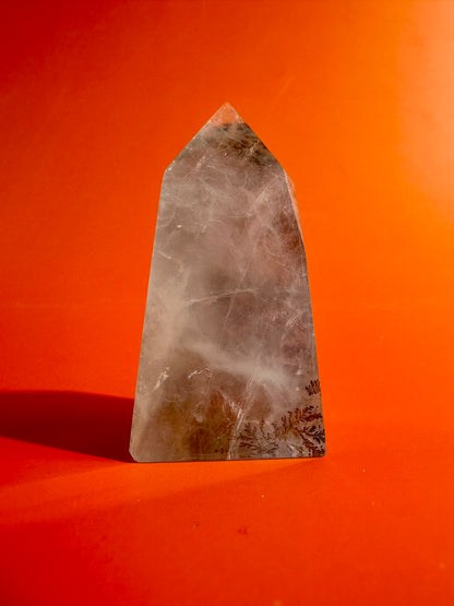 Dendritic Quartz Tower – Option D | Transformation & Grounding Energy