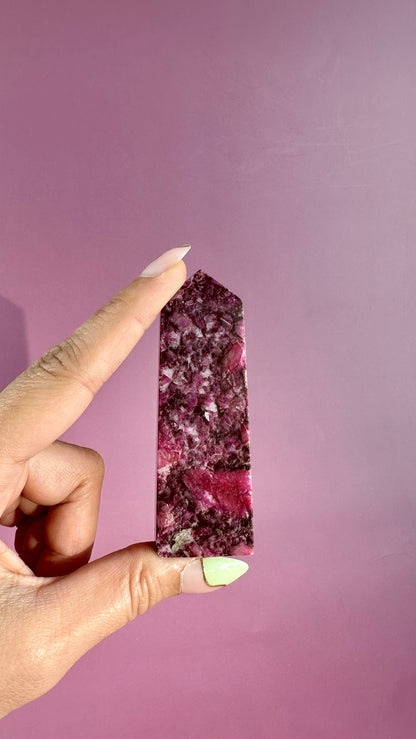 Cobaltoan Calcite Tower – Option C