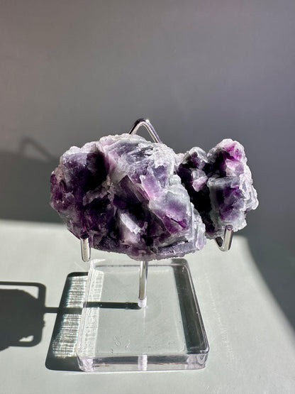Green & Purple Fluorite Specimen – Option A