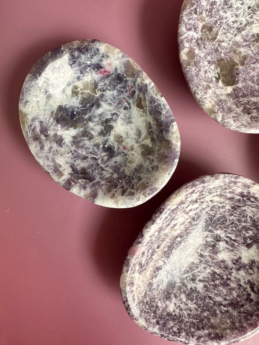 Lepidolite Dish