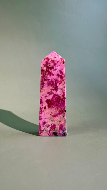 Cobaltoan Calcite Tower – Option A