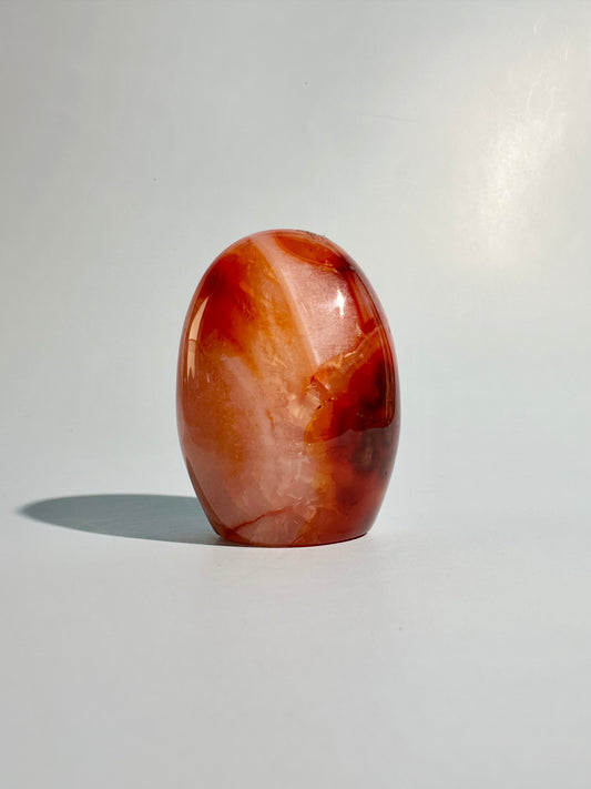 Carnelian Standing Freeform – Option B | Creativity, Passion & Positive Energy Crystal