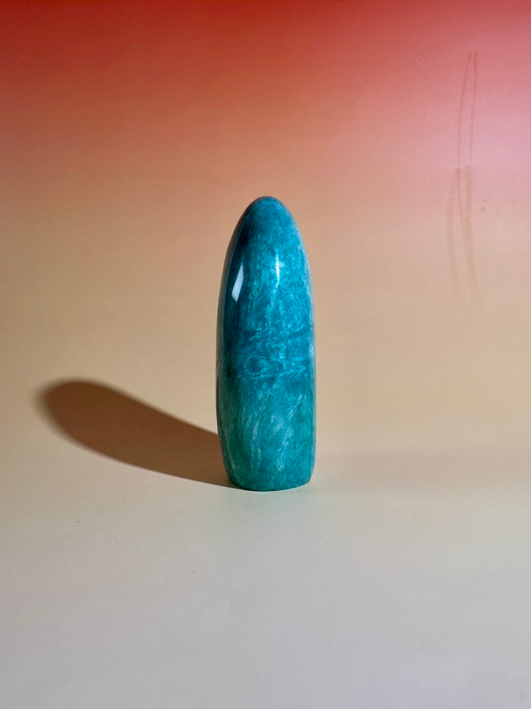Amazonite Standing Freeform Option C | One-of-a-Kind Harmony Crystal