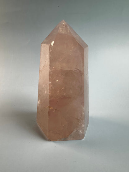 Perfectly Imperfect Rose Quartz Tower Misfit - B