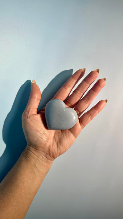 Angelite Heart – Option B