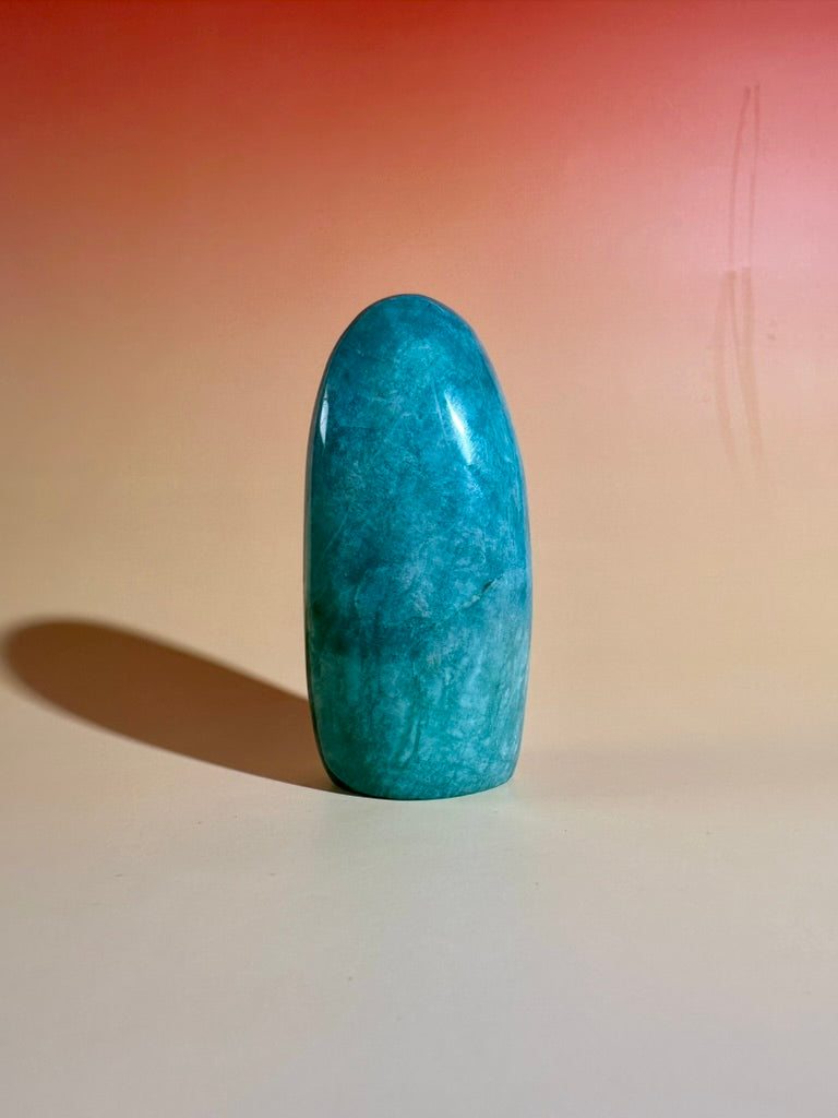 Amazonite Standing Freeform Option C | One-of-a-Kind Harmony Crystal