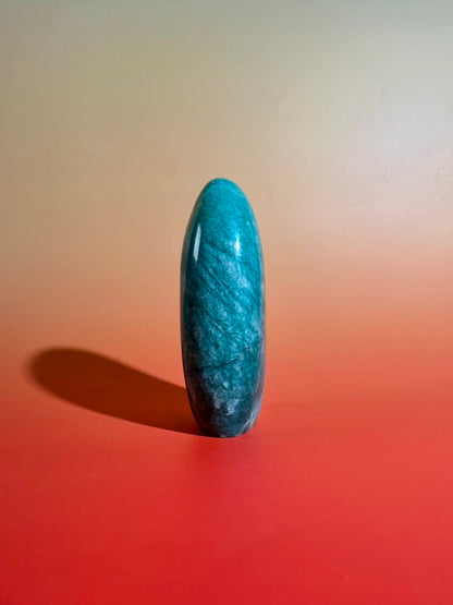 Amazonite Standing Freeform Option D | Polished Amazonite Display Crystal