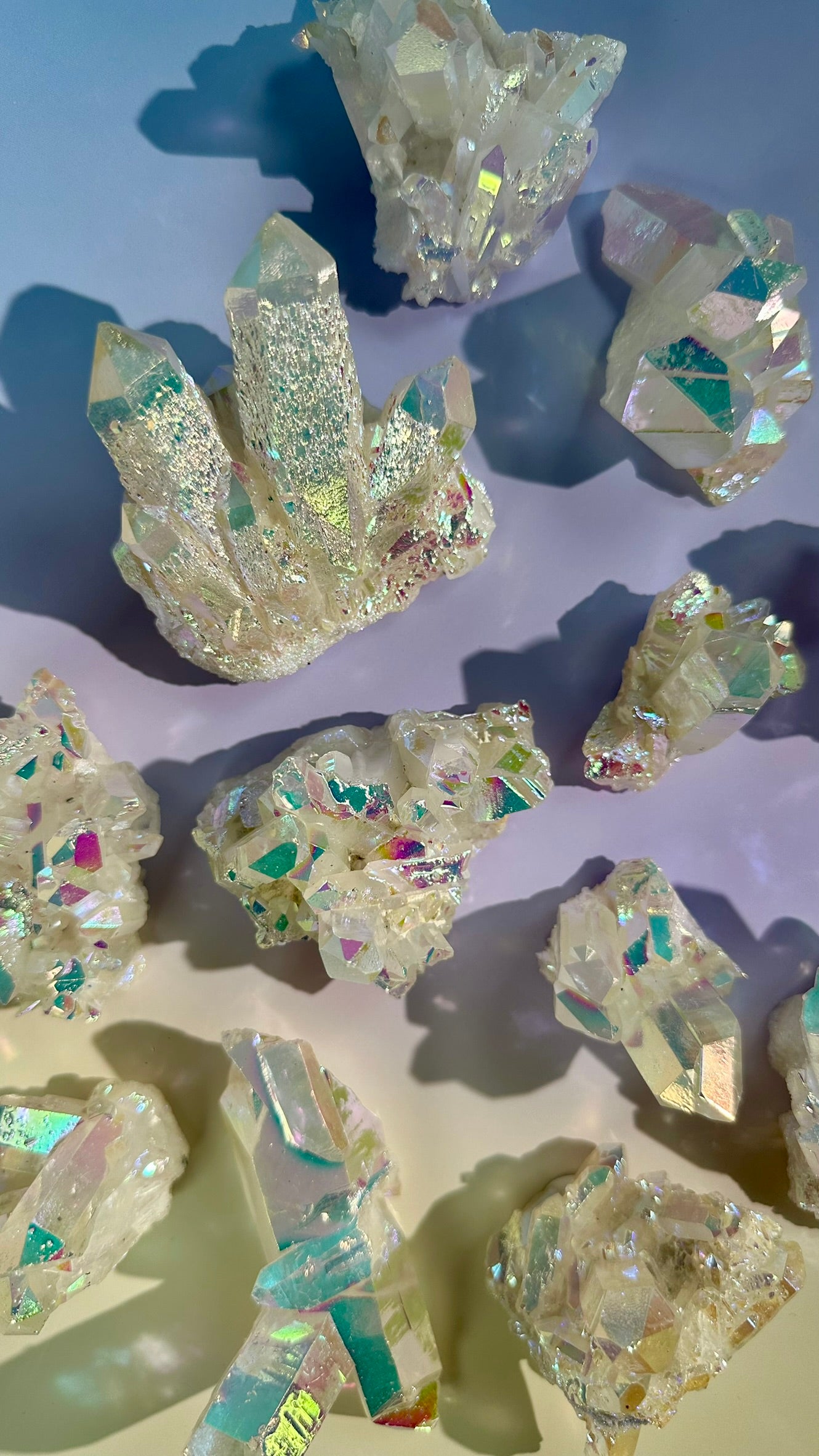 Angel Aura Quartz Cluster – Option A