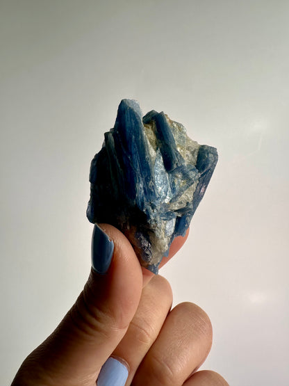 Kyanite in Quartz Cluster - B