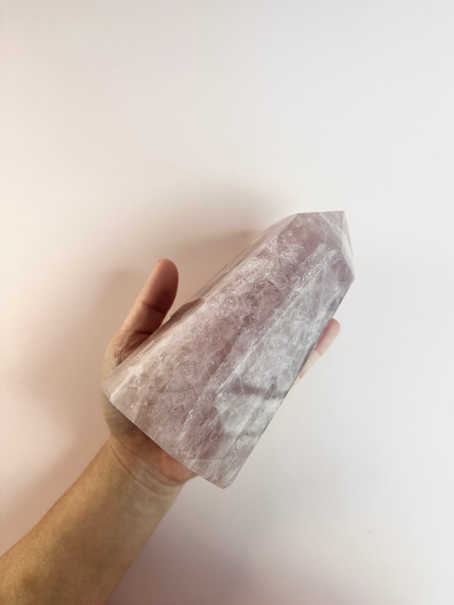 Perfectly Imperfect Rose Quartz Tower Misfit - A