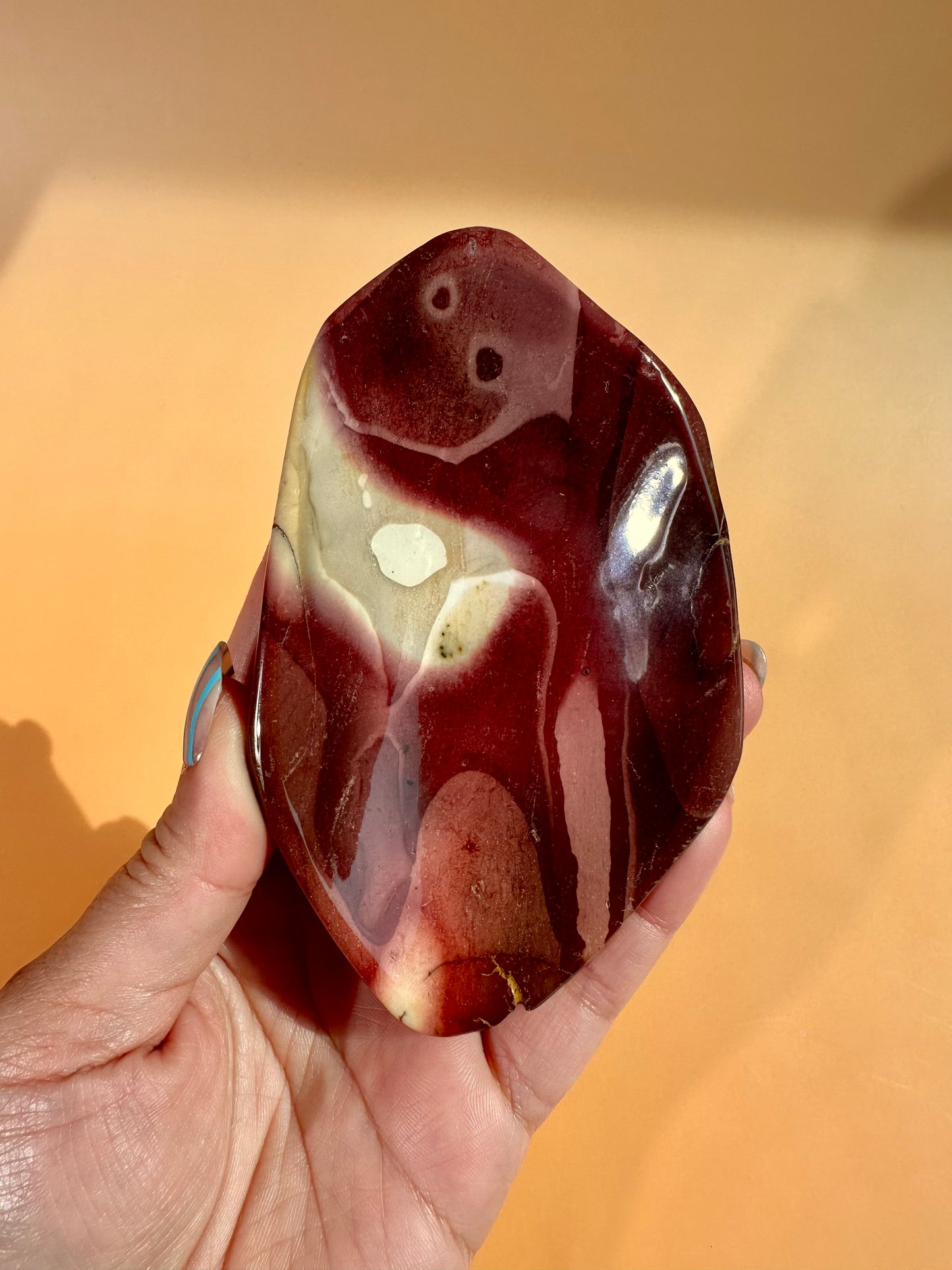 Irregular Mookaite Jasper Dish – Option A | Grounding, Courage & Adventure Energy