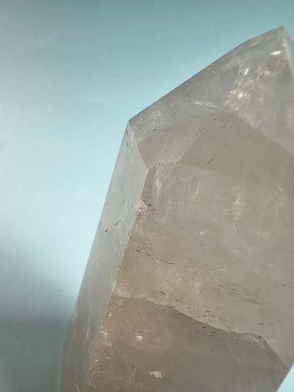 Perfectly Imperfect Rose Quartz Tower Misfit - B