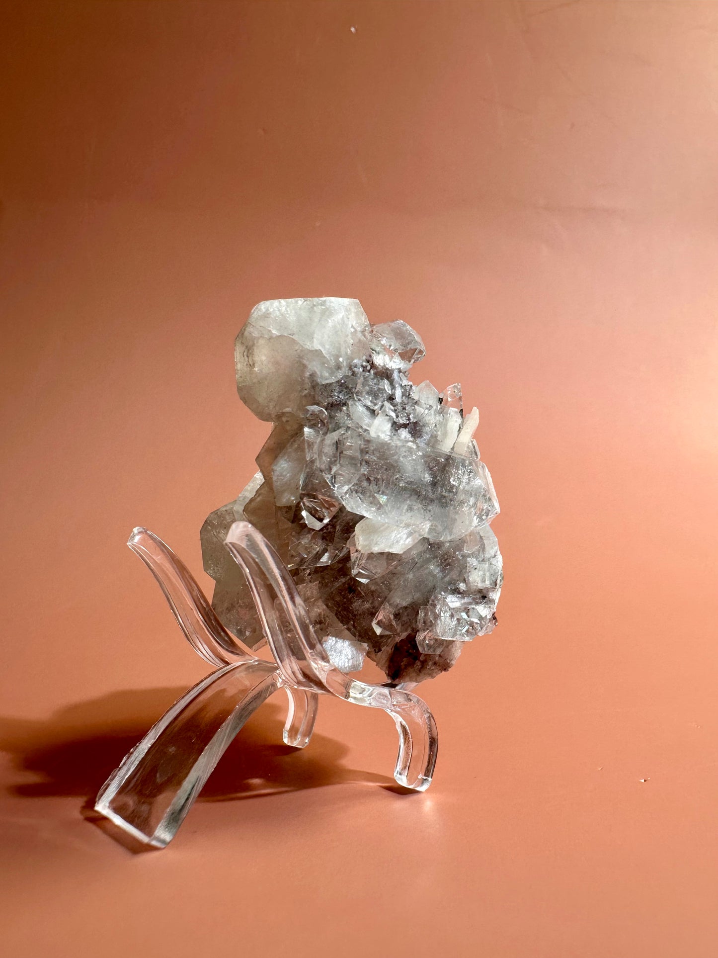 Apophyllite Stilbite Cluster - H