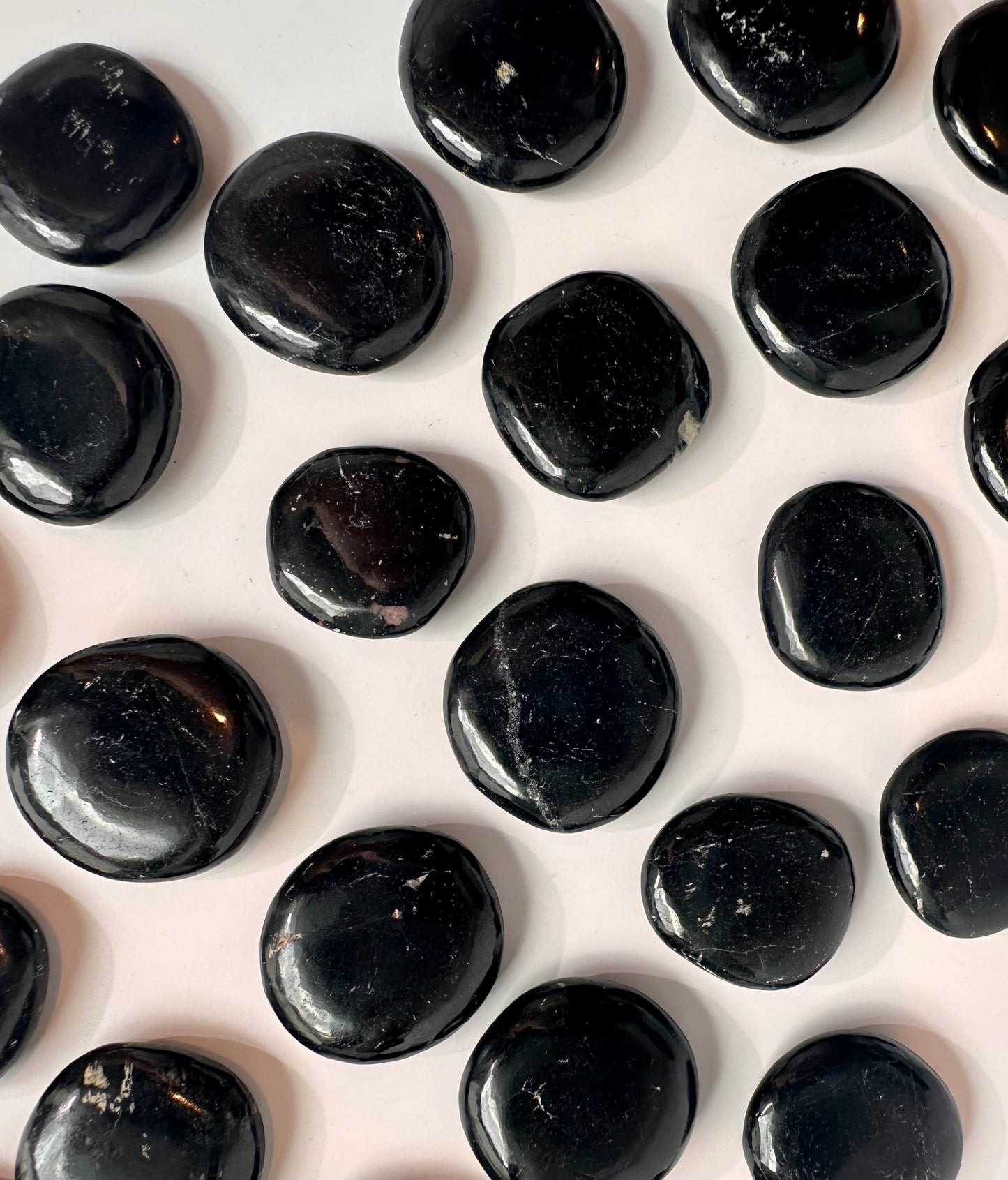 Schorl Black Tourmaline Mini Flat Palm