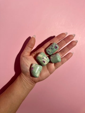 Ruby Fuchsite Tumble