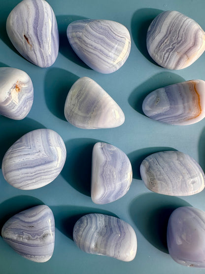 Blue Lace Agate Tumble