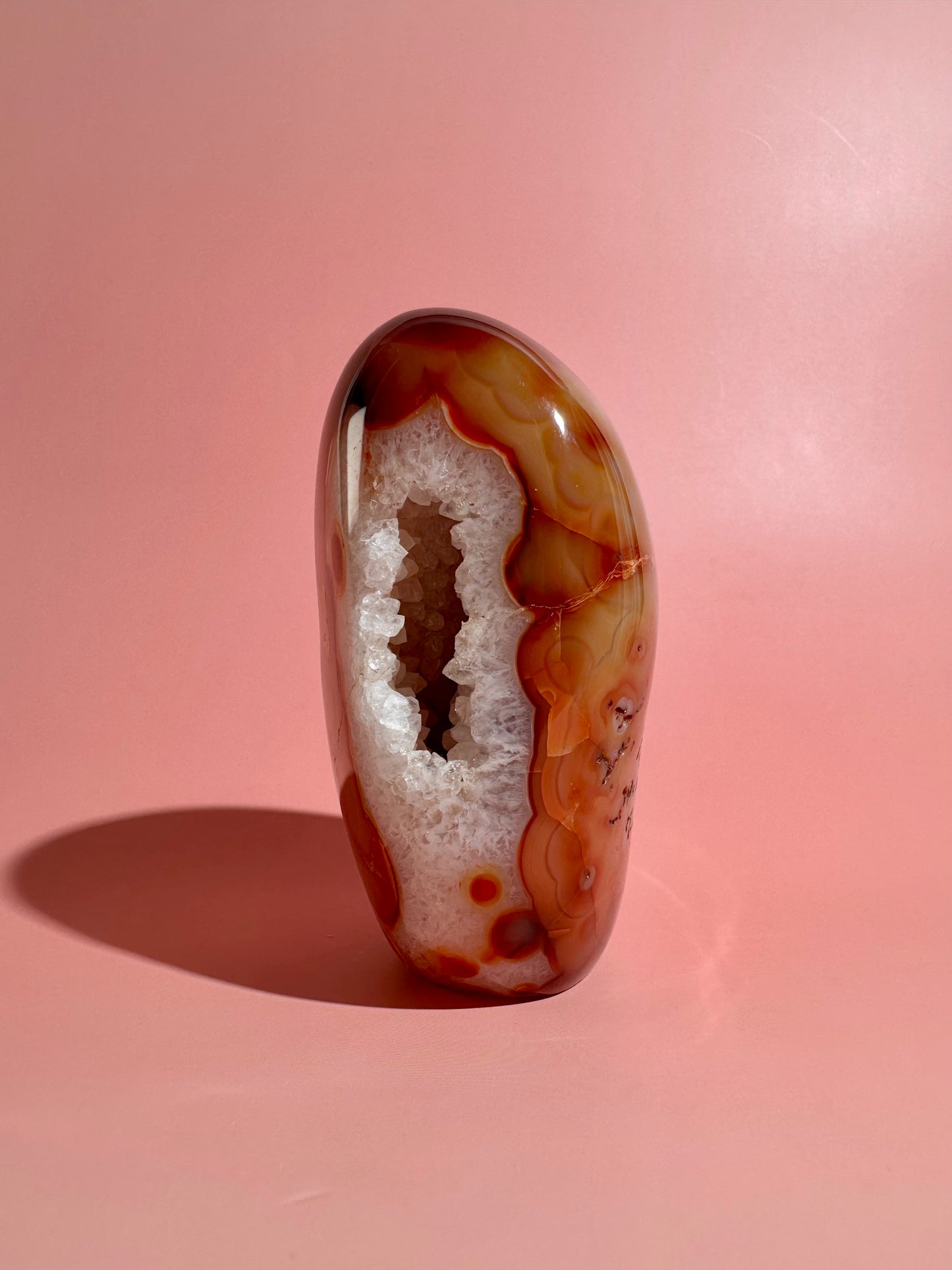Carnelian Standing Freeform – Option I | Collector Crystal, Vitality & Inner Strength