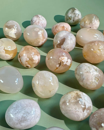 Flower Agate Tumble