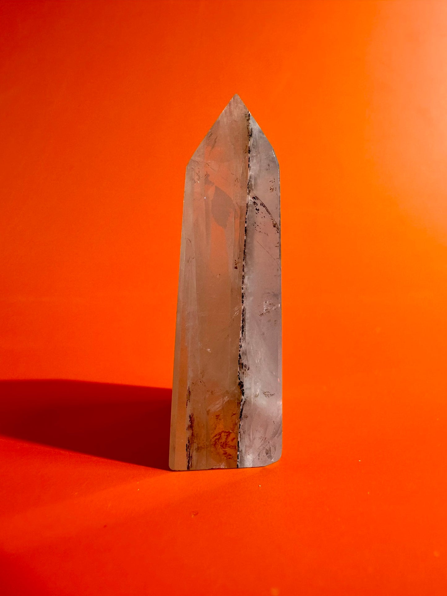 Dendritic Quartz Tower – Option D | Transformation & Grounding Energy