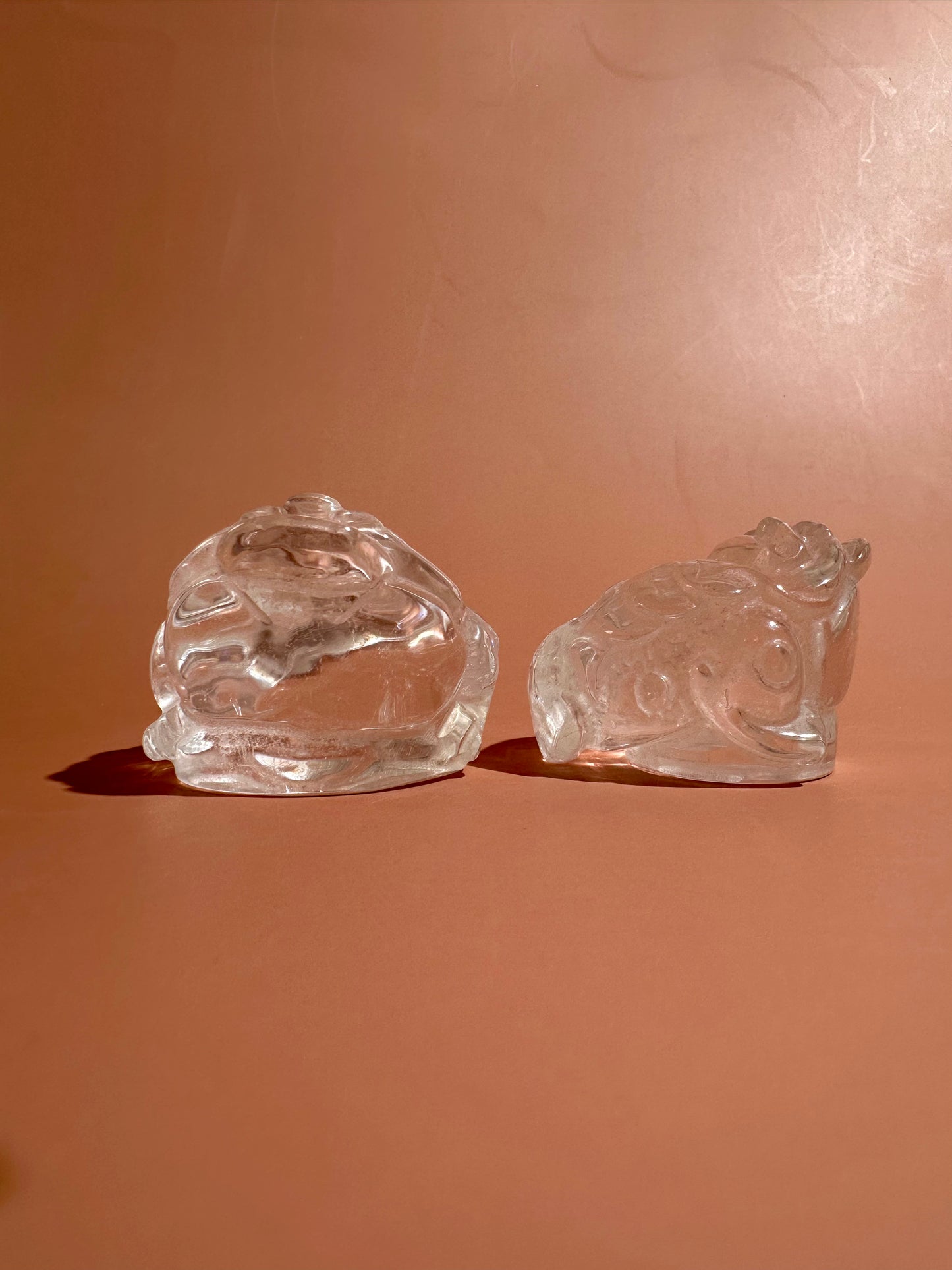 Clear Quartz Money Toad | Intuitively Chosen Prosperity, Clarity & Manifestation Energy