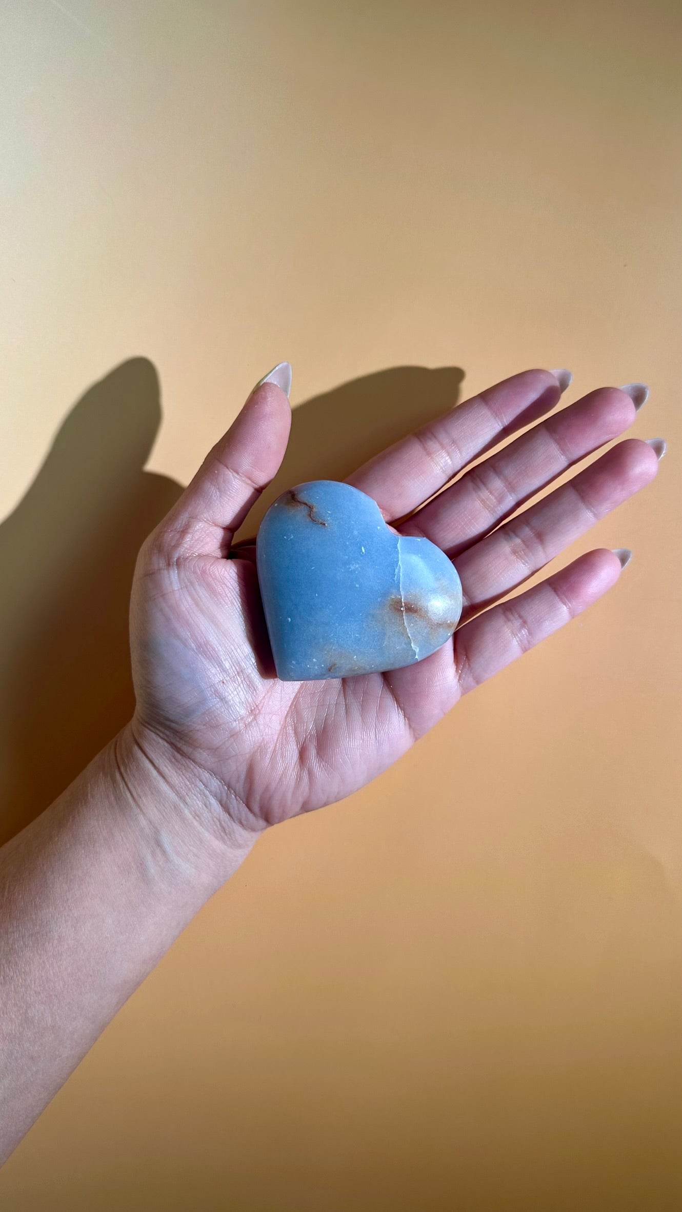Angelite Heart – Option A