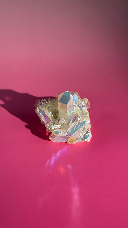 Angel Aura Quartz Cluster – Option E