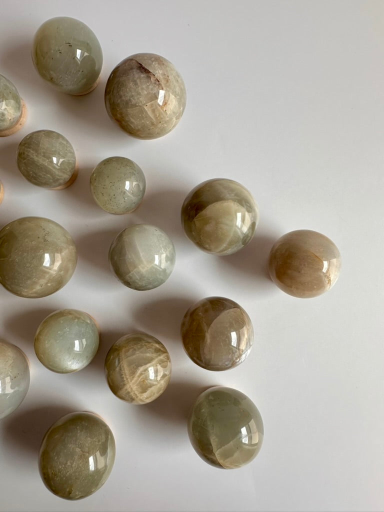 Small Moonstone Sphere