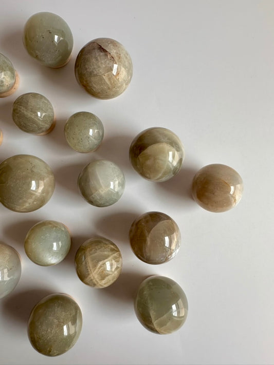 Small Moonstone Sphere