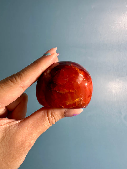 Carnelian Standing Freeform Option M | Motivation, Creativity & Courage Crystal