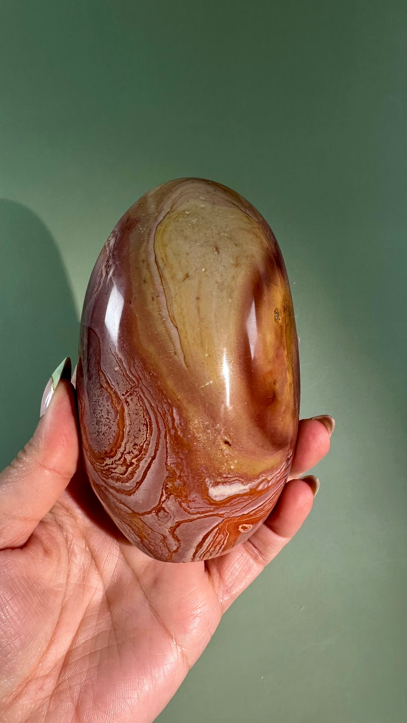 Polychrome Jasper Standing Freeform – Option F