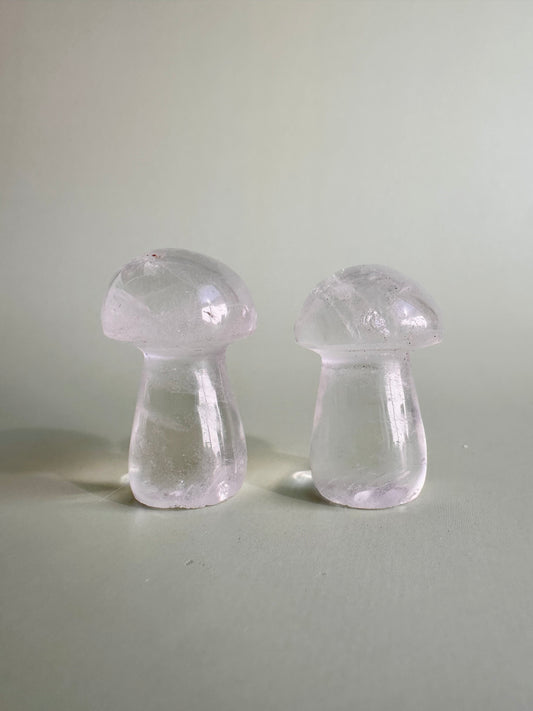 Small Clear Quartz Mushroom