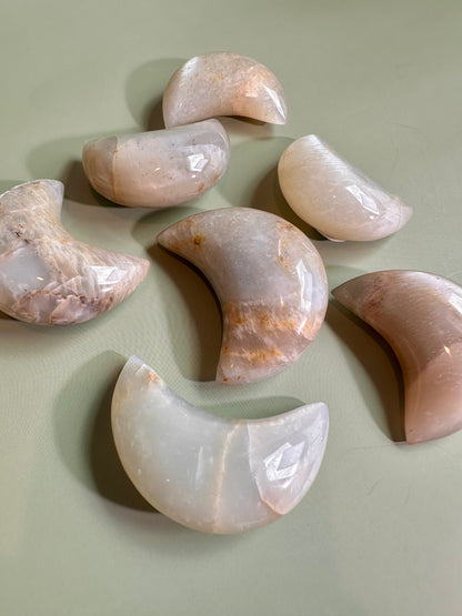 Small Moonstone Crescent Moon