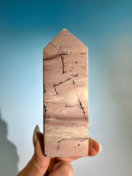 Pink Picture Jasper Tower – Option A