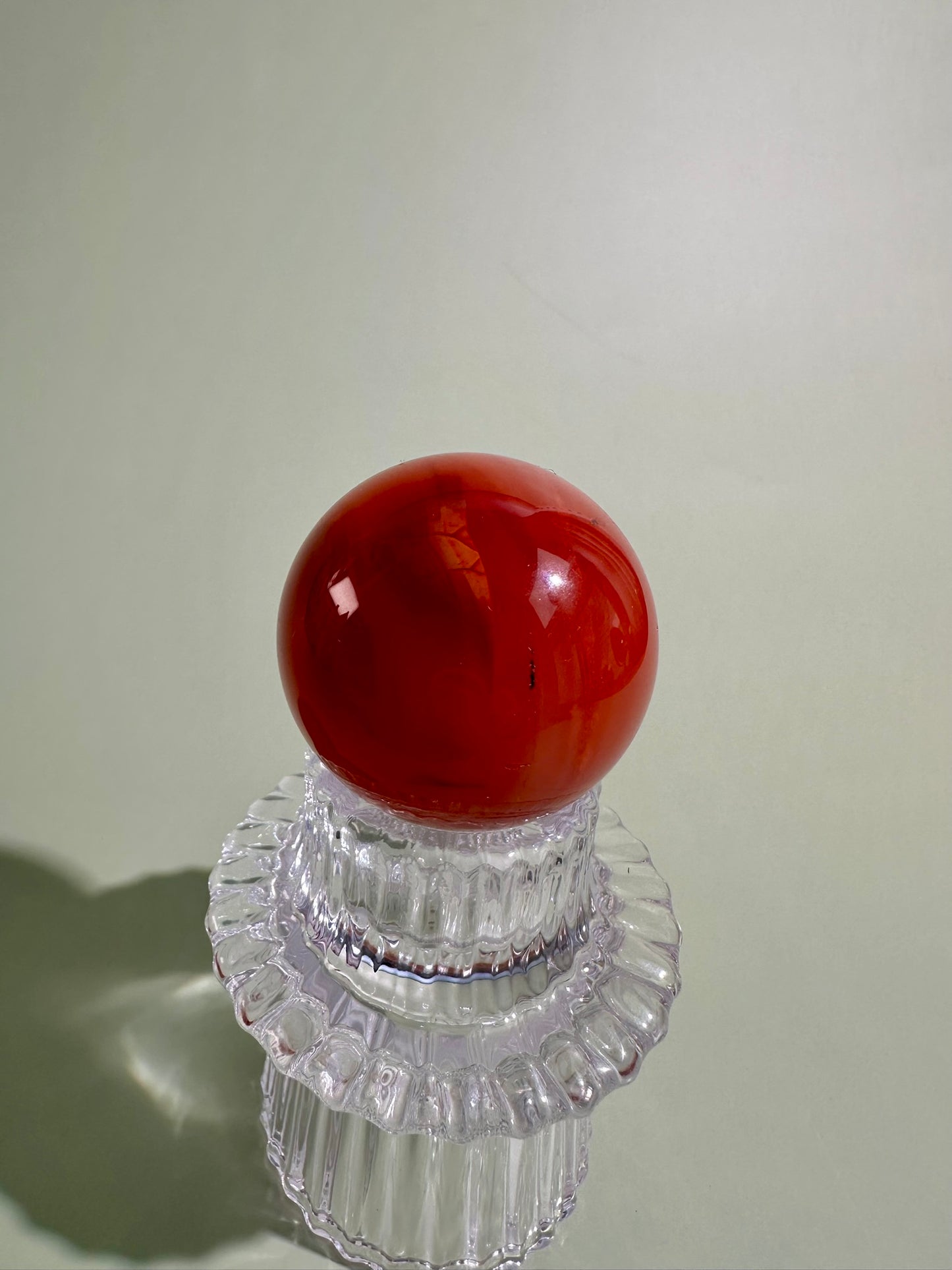 Carnelian Sphere – Option D | Empowerment, Abundance & Confidence Crystal