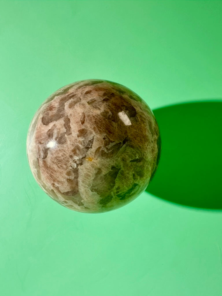 Graphic Feldspar Sphere – Option E | Collector Statement Crystal, Balance & Earth Energy