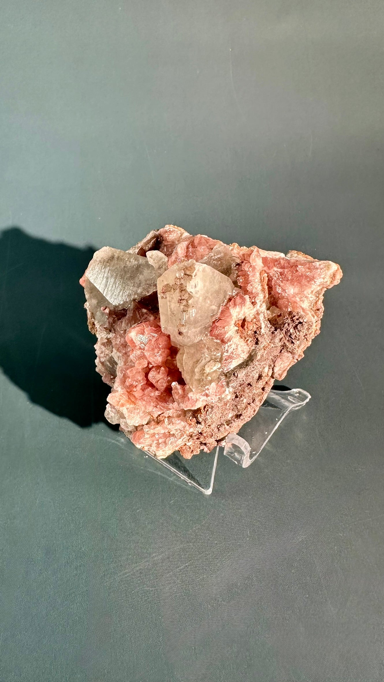Pink Amethyst Geode Cluster – Option H