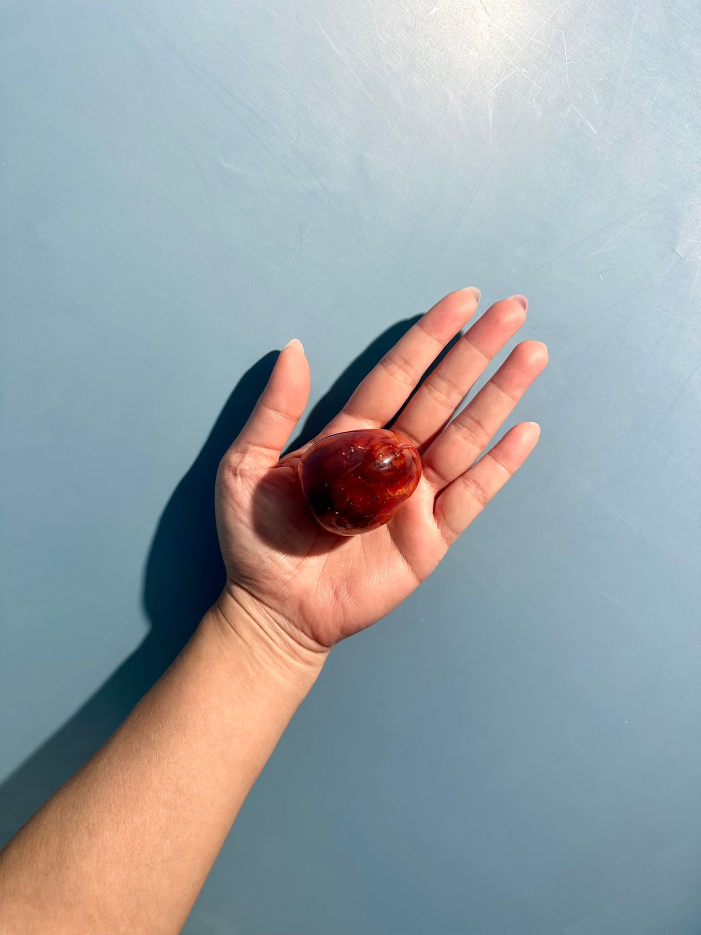 Carnelian Standing Freeform Option M | Motivation, Creativity & Courage Crystal